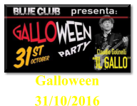 Galloween 31/10/2016